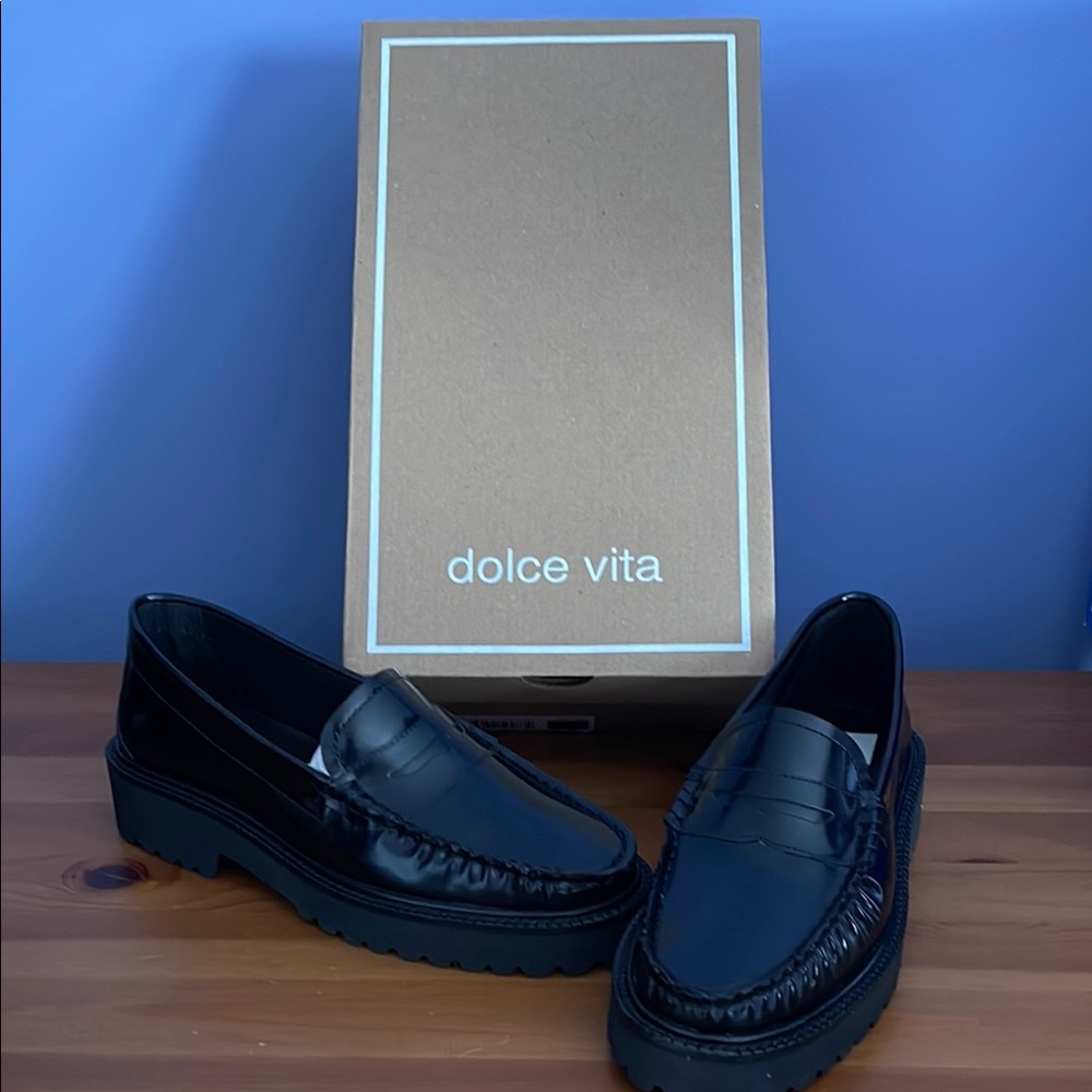 Dolce Vita Black Maxwell loafers